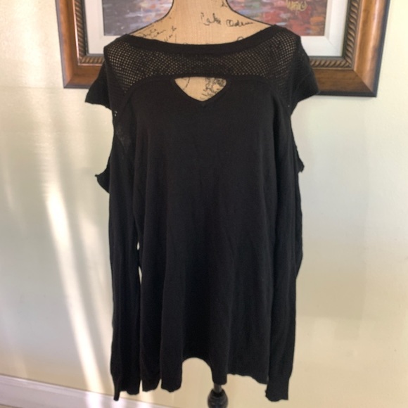 lane bryant cold shoulder tops